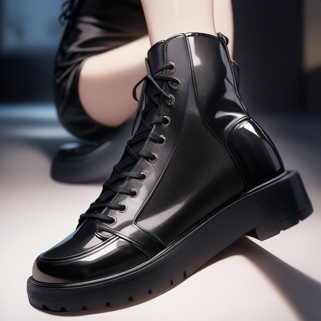 cross laced footwear (クロスレース靴) by Animagine XL V3.1 - AI