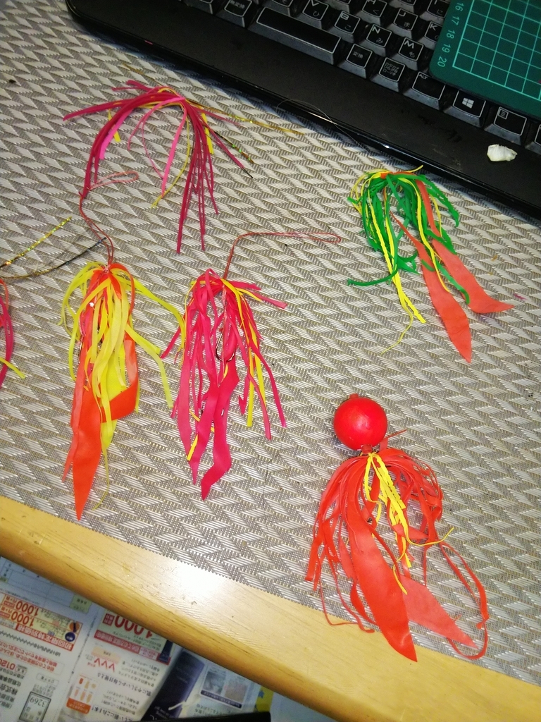 100均素材で鯛ラバは作れるか その4 Goodpoints333 S Blog