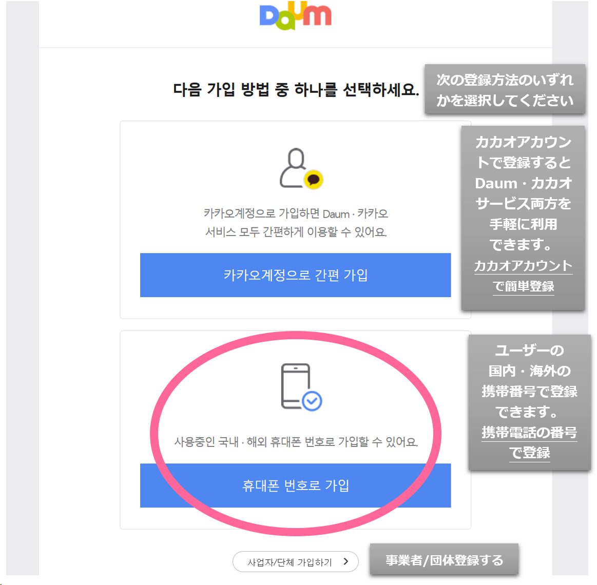 防弾少年団 Btsのペンカフェ ペンカペ とは 19年4月現在のdaumアカウントの作り方 Btsペンカフェ加入方法 準会員 Monologe For Idol