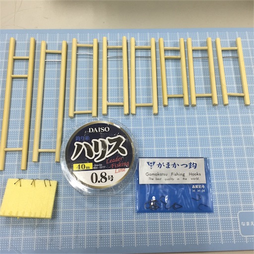 仕掛け巻きの量産 初めての鉤結び ほどほど徒然文
