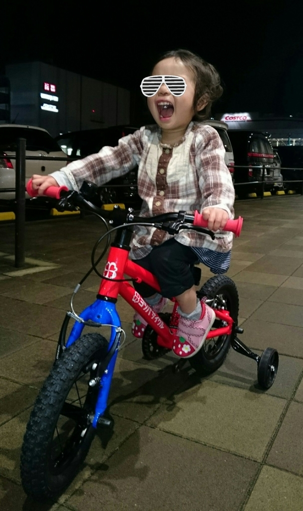 決まりました。2歳から自転車デビュー ヨツバサイクル 本格派子供用