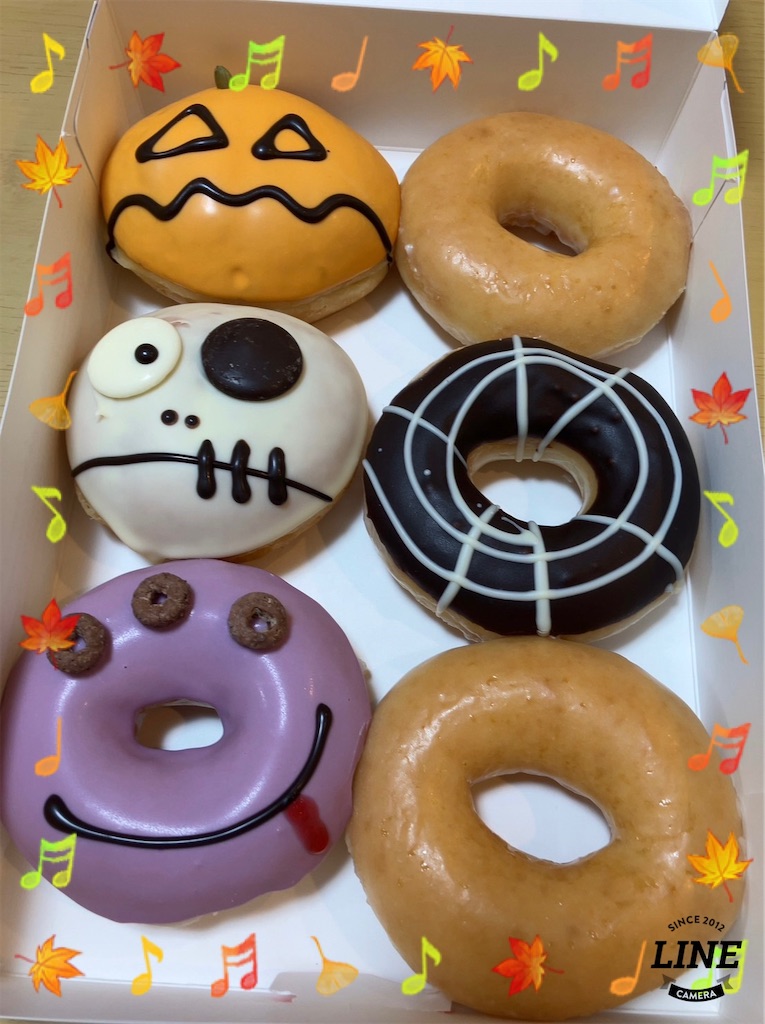 ハロウィン☆ドーナツ3つset 愚直