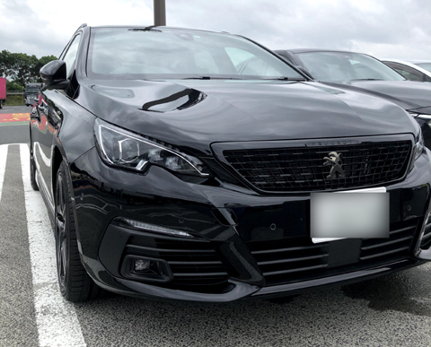 買物 プジョー308sw 19年 ブラックパック 泡沫で儚い記憶