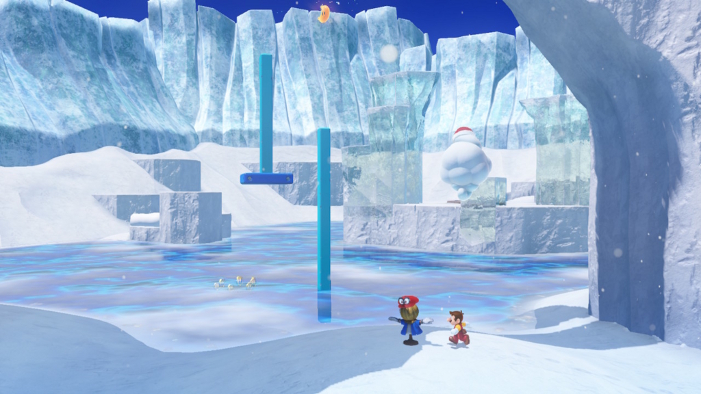 マリオオデッセイ 雪の国のパワームーンリスト 空中姉妹都市