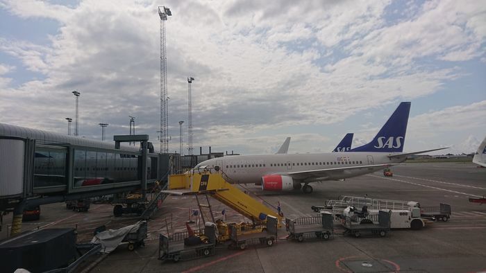 スカンジナビア航空 SK675便