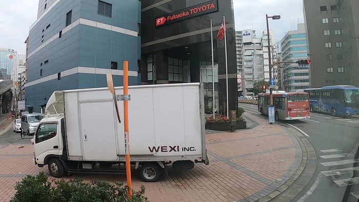 西鉄バス 桜島号 車窓