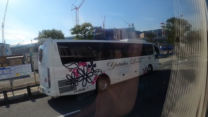 九州急行バス 九州号 車窓