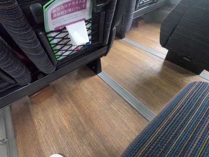西鉄バス とよのくに号 座席