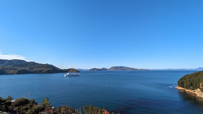 ホテルグリーンプラザ小豆島　テラス