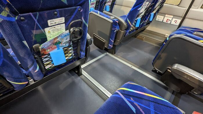 西鉄高速バス ひきの号 座席