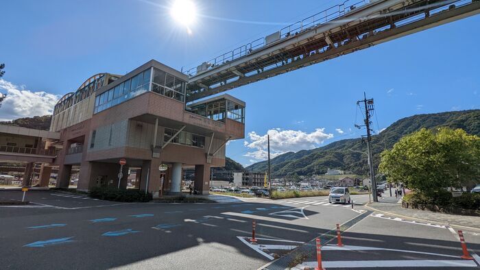 スカイレールみどり坂線　みどり口駅