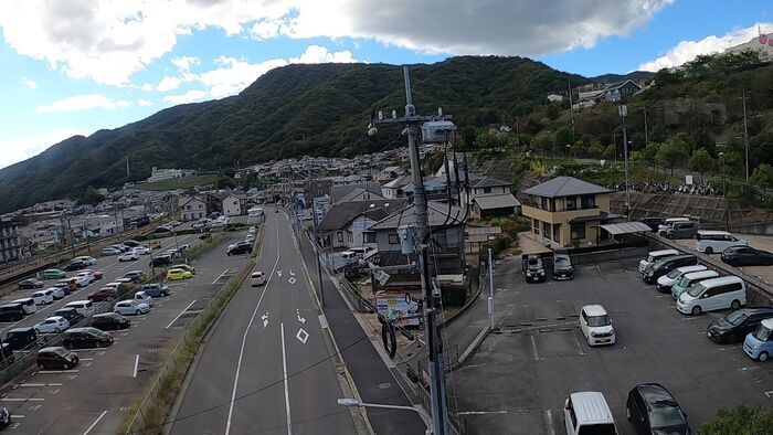 スカイレールみどり坂線　側面展望　乗車記