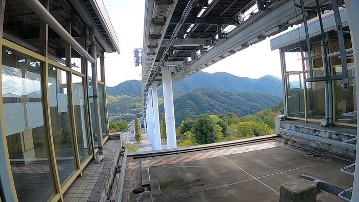 スカイレールみどり坂線　前面展望　乗車記