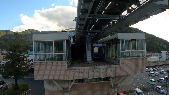 スカイレールみどり坂線　前面展望　乗車記