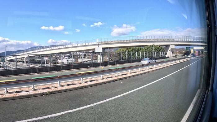 西鉄高速バス 久留米ー福岡空港線 乗車記 縄手⇒福岡空港