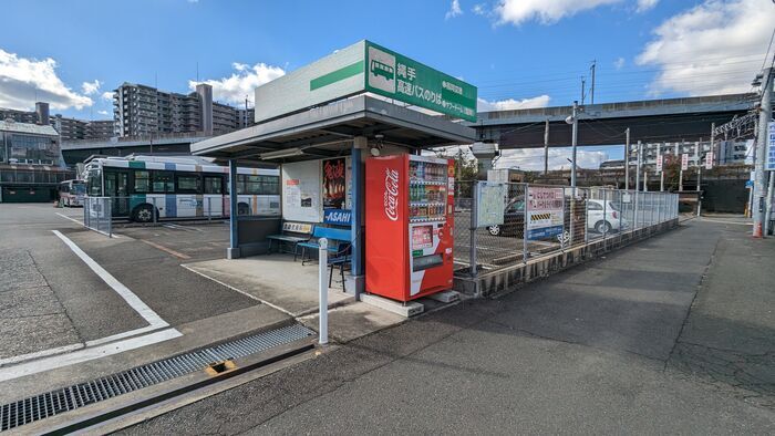 西鉄高速バス 久留米ー福岡空港線 縄手バス停