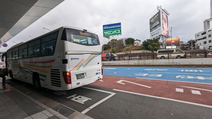 西鉄高速バス 久留米ー福岡空港線 乗車記 縄手⇒福岡空港