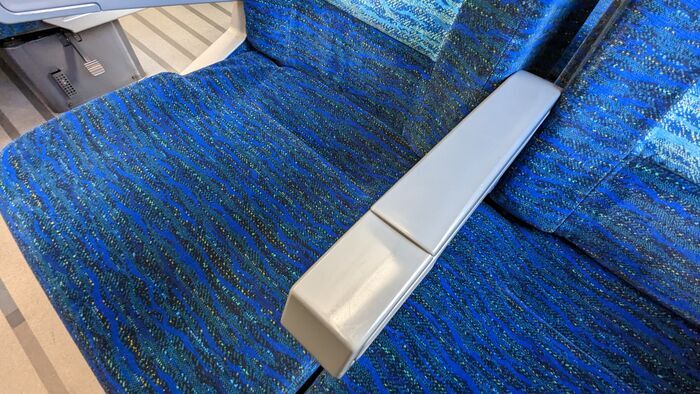 名古屋鉄道 ミュースカイ 2000系 座席