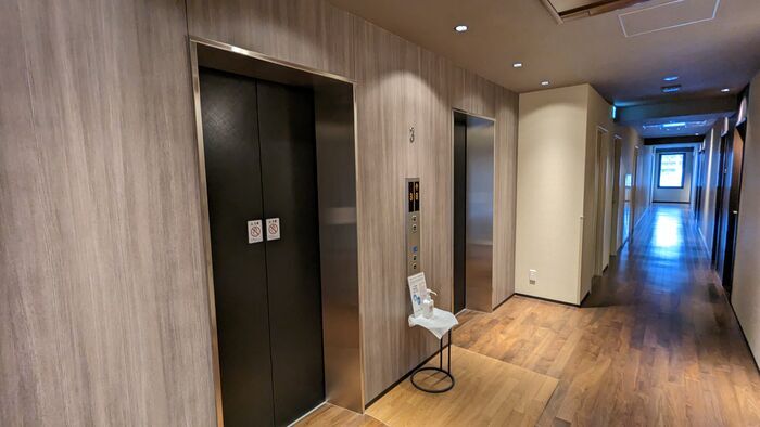 REX HOTEL別府 エレベーターホール