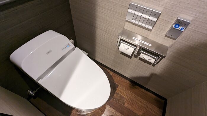 REX HOTEL別府 スタンダード和洋室 トイレ