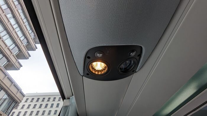 西鉄高速バス ふくふく号 座席