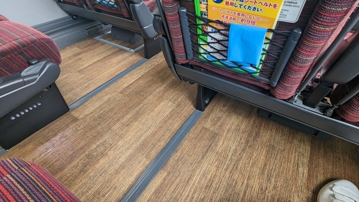 西鉄バス 桜島号 ガーラ 4列シート