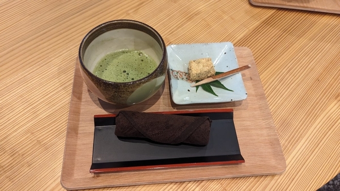 白川温泉 華匠庵 ウエルカムスイーツ