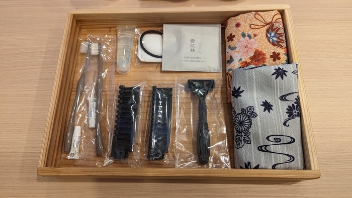 白川温泉 華匠庵 和洋室 楓 アメニティ