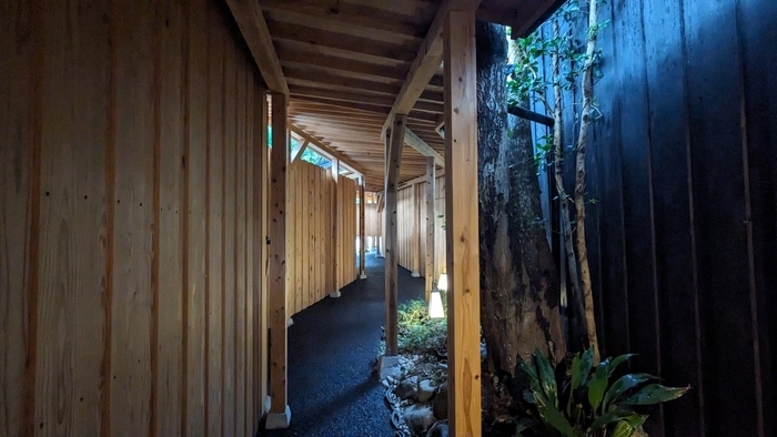 白川温泉 華匠庵 通路