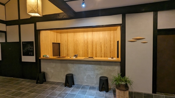 白川温泉 華匠庵 フロント