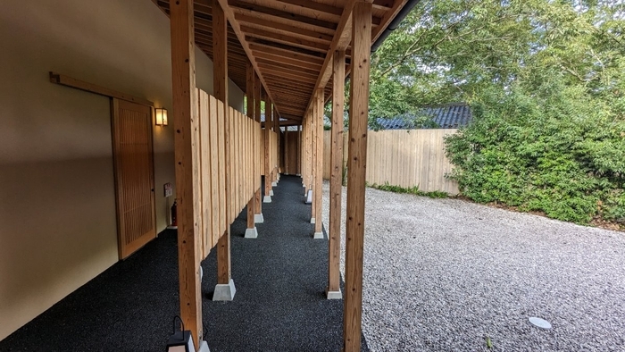 白川温泉 華匠庵 通路