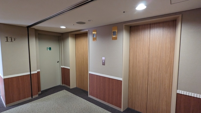 ホテルJALシティ長崎 エレベーターホール