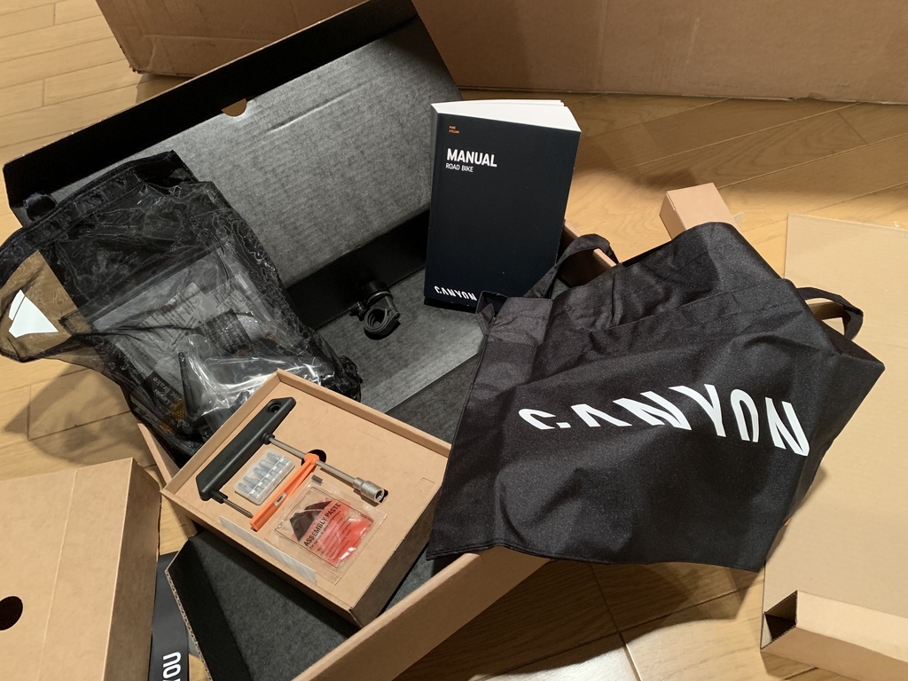 CANYON GRAILが到着&開封！キャニオンの梱包に感心したよというお話 