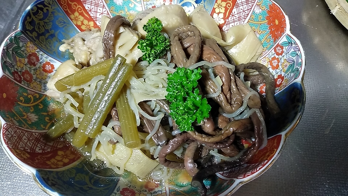 馬鹿の一つ覚え「ぜんまい料理」/ スマホ依存 グランマの信州日記