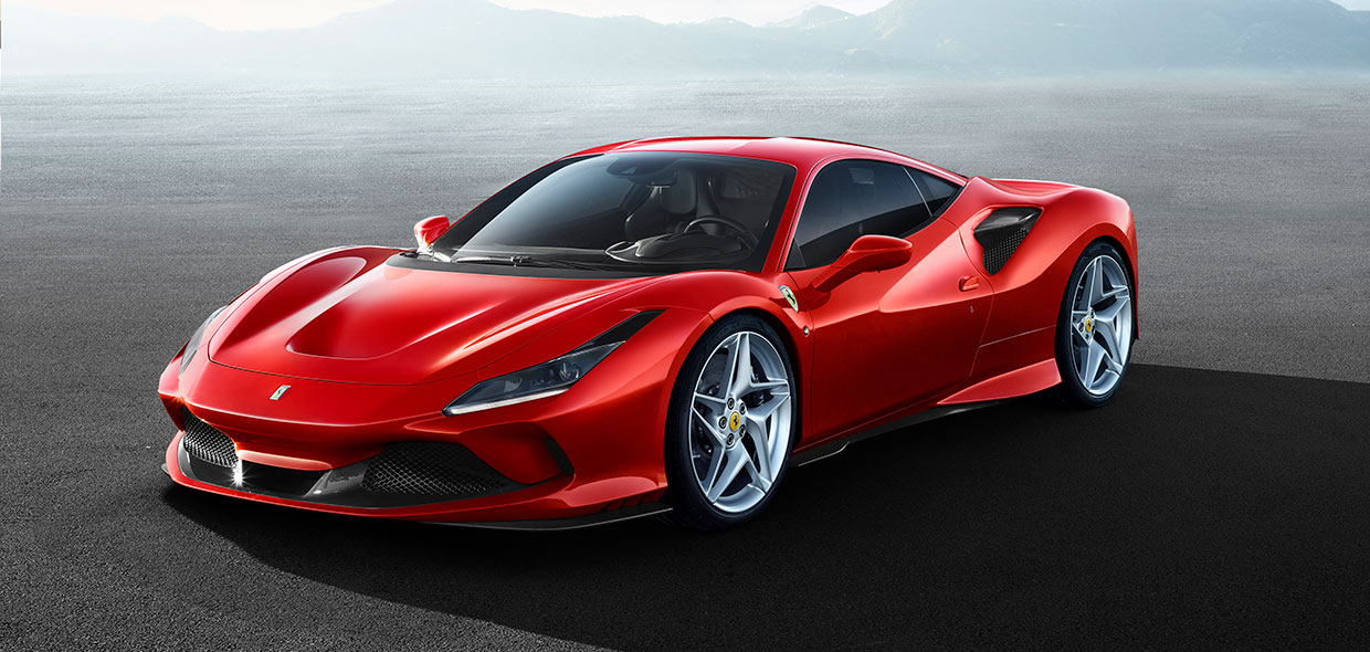 フェラーリ史上最強のV8オマージュモデル 488GTBの後継「F8