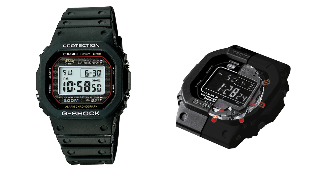 G-SHOCKフルメタルモデル　GM-B2100D-1AJF Gショック】フルメタルクロノグラフ / スマートフォンリンク