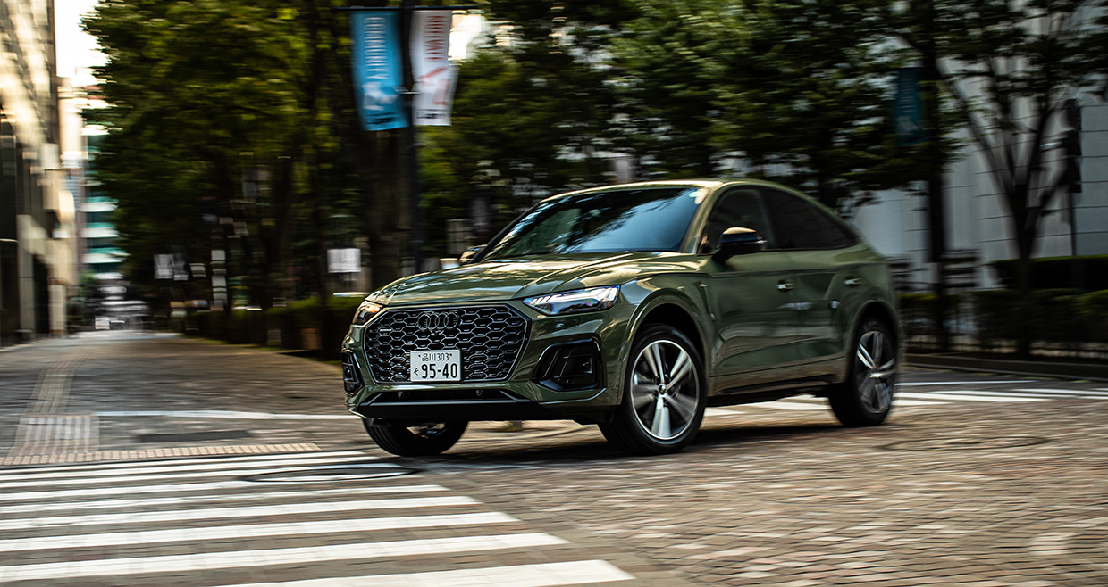 ティーチングプロ堀尾研仁が アウディ「Q5 S line dynamic edition」の