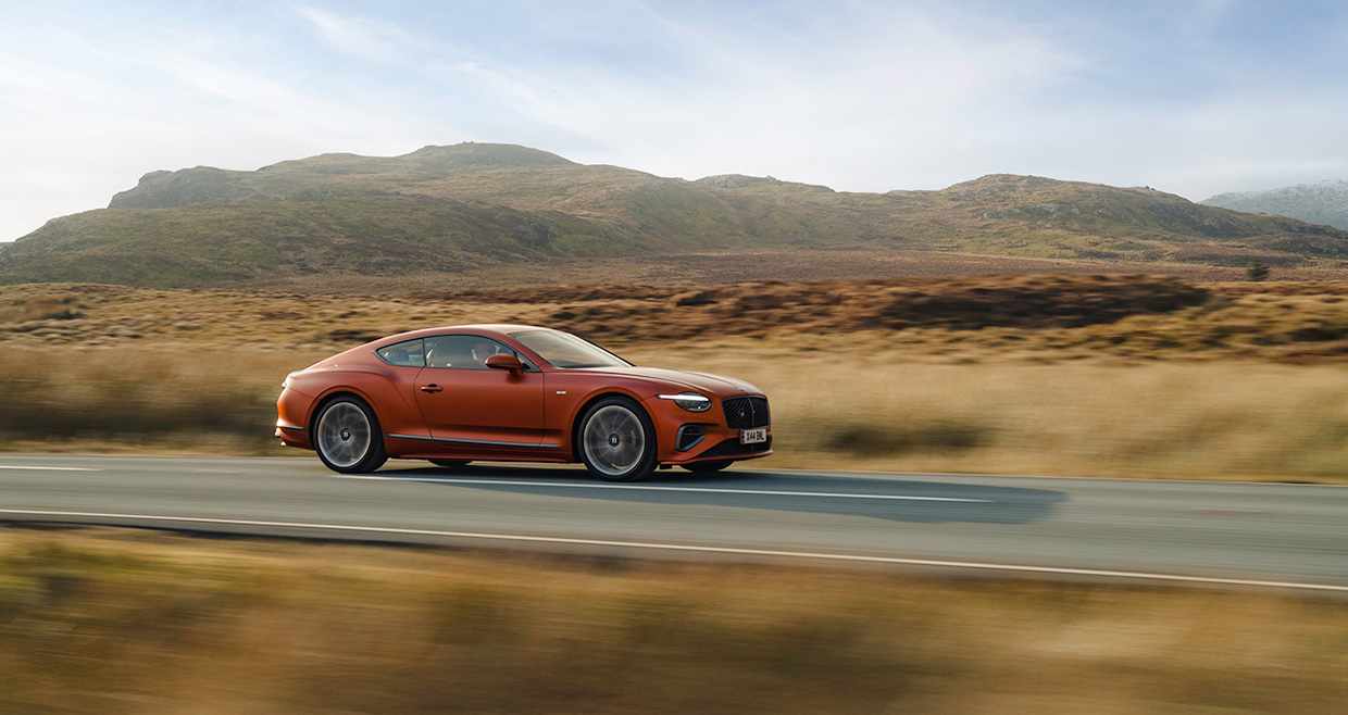 走りも時代も、余裕で超えていく ベントレー新型「コンチネンタルGT
