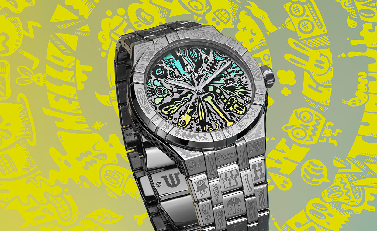 ストリートアートの世界を腕元に モーリス・ラクロア「アイコン