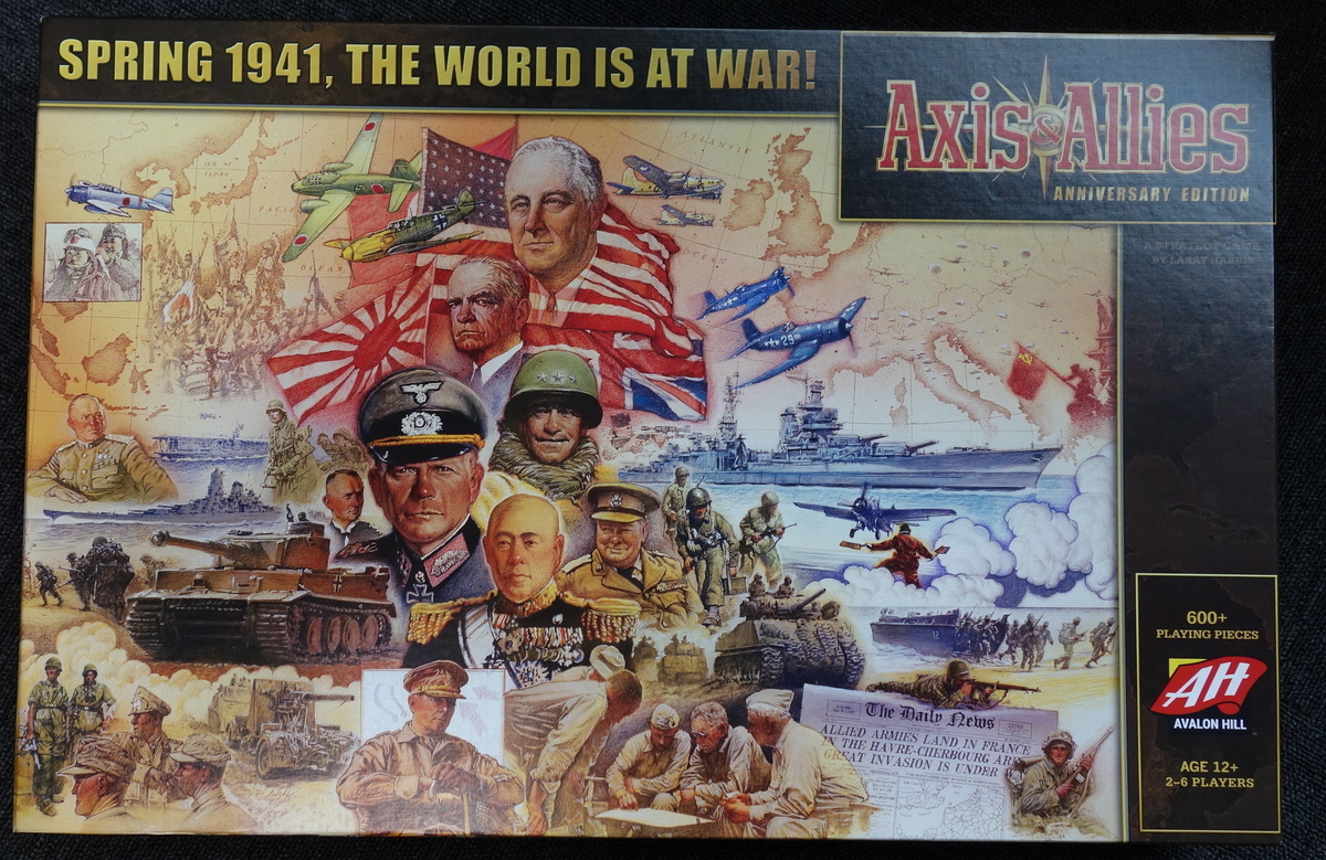 Axis Allies Anniversary Edition アクシス アライズ アニバーサリーエディション グラスホッパー備忘録