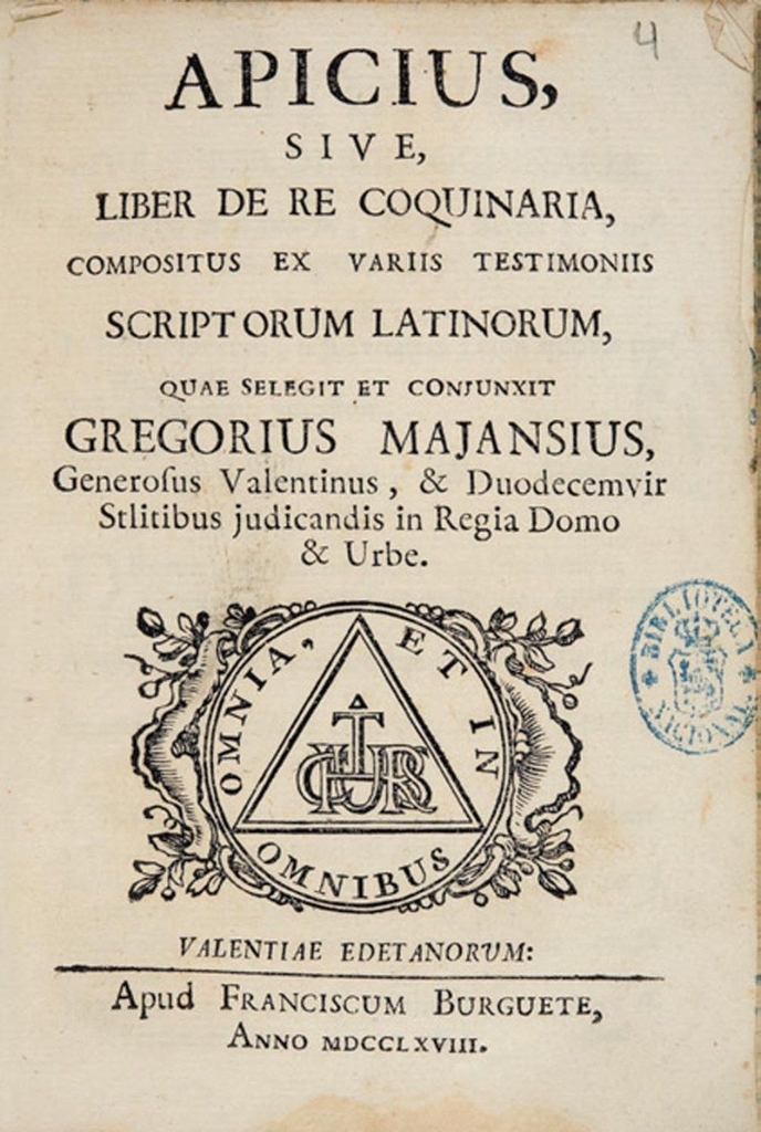イタリア食の歴史 古代ローマ アピーチョ アピシウス 13 1 Grazie A Tutti