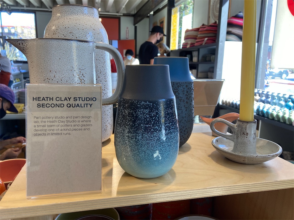Heath Ceramics ヒースセラミックス サラダプレート 2枚組 白色