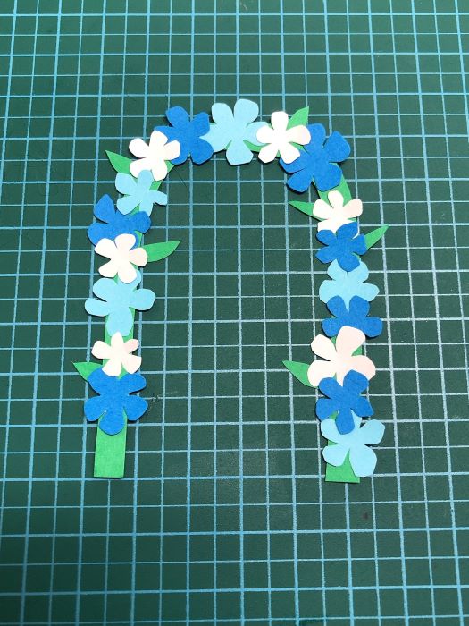 花のアーチ