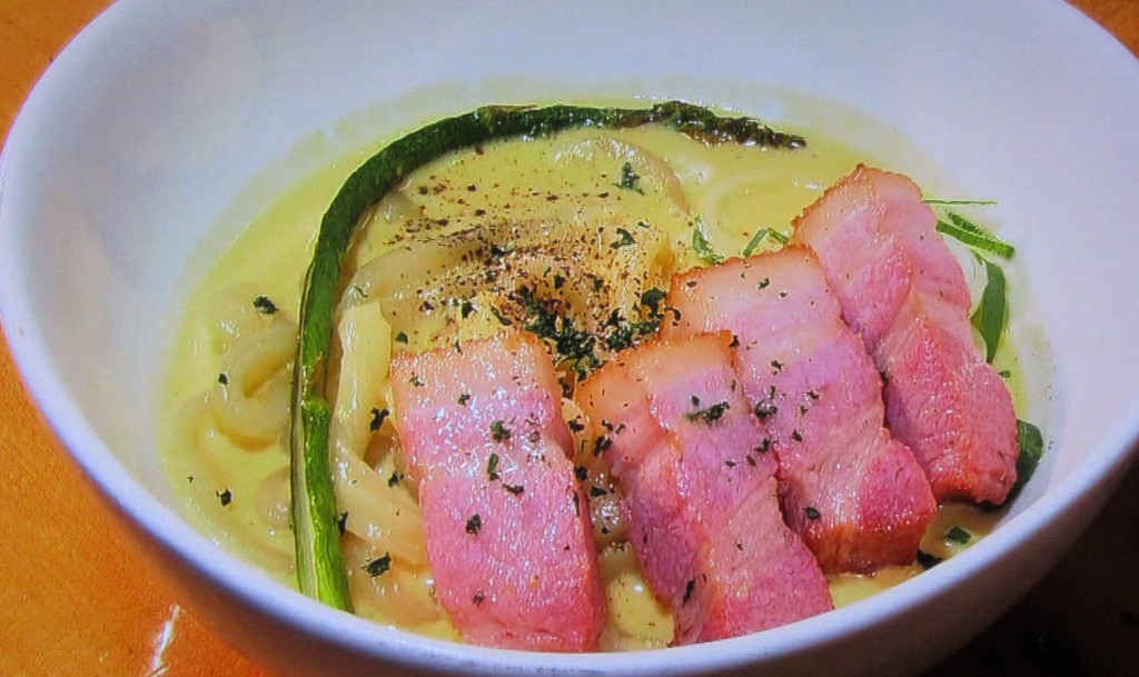 我流のカルボナーラうどん 愛知県西尾市 Ps Fun 我流のカルボナーラうどん 愛知県西尾市 Ps Fun