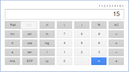 Googleで計算