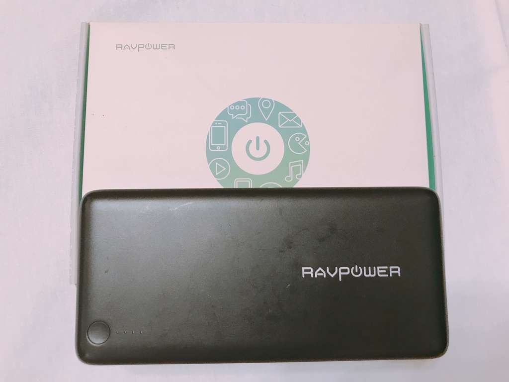 ravpower20100mAhモバイルバッテリー