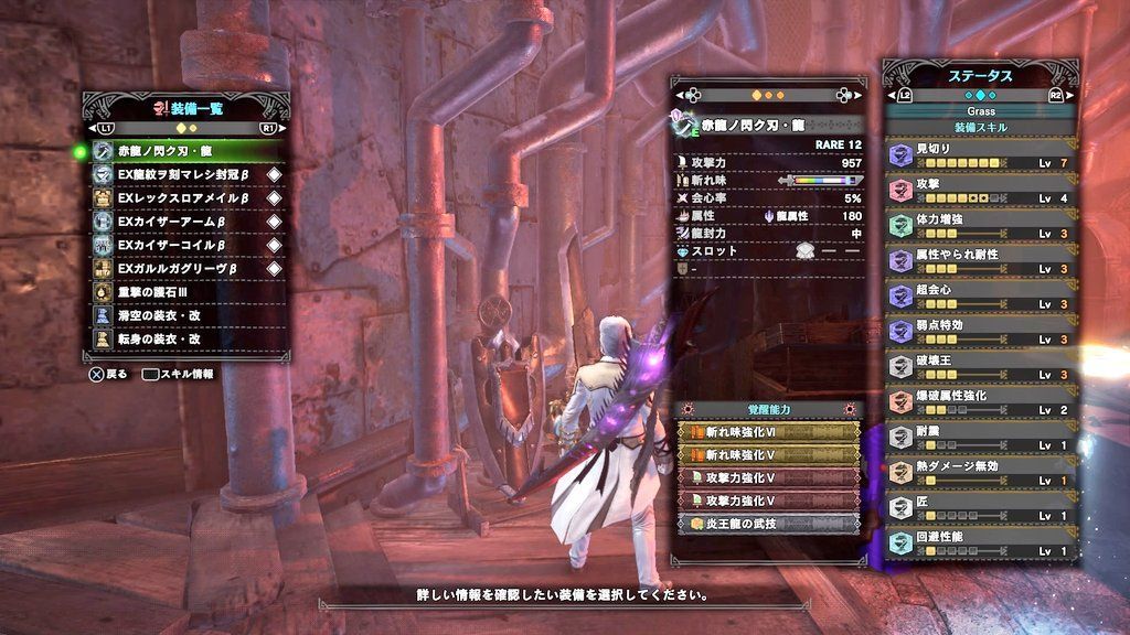 Mhwib 20 ムフェトジーヴァ周回用太刀 チャアク装備紹介 狩り時々猫飯