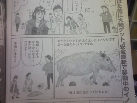 山賊ダイアリー　いのしし