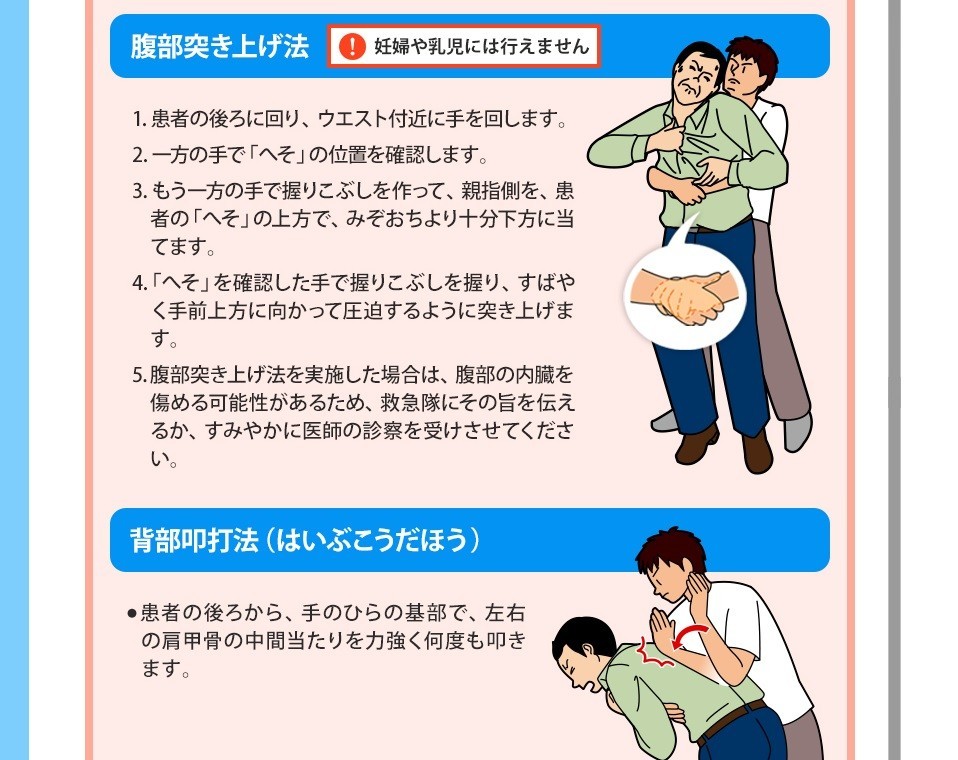 食べ物の障害物を取り除く
