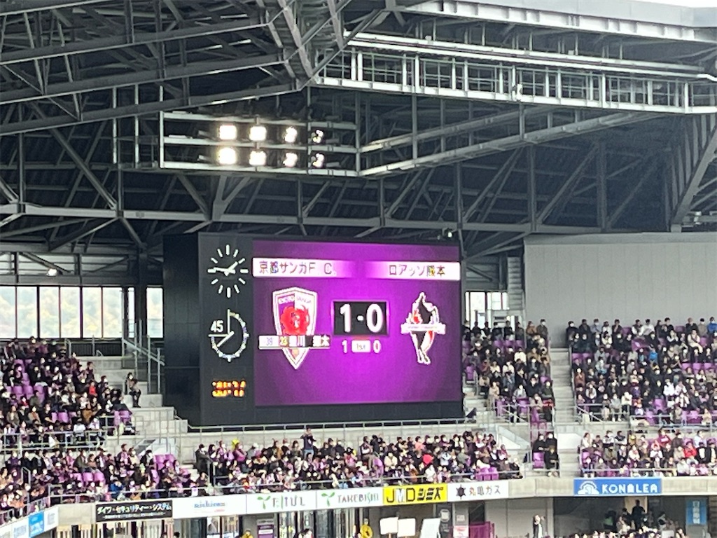 もう雨に濡れない〜J1参入プレーオフ2022決定戦 京都サンガFCvs